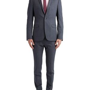 Ben Sherman Tailoring Slim Fit 100% Wool Suit